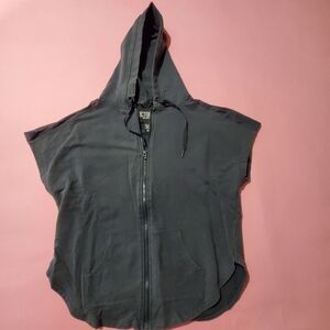 Victoria Sport Mesh Sleeveless Zip Up Hoodie